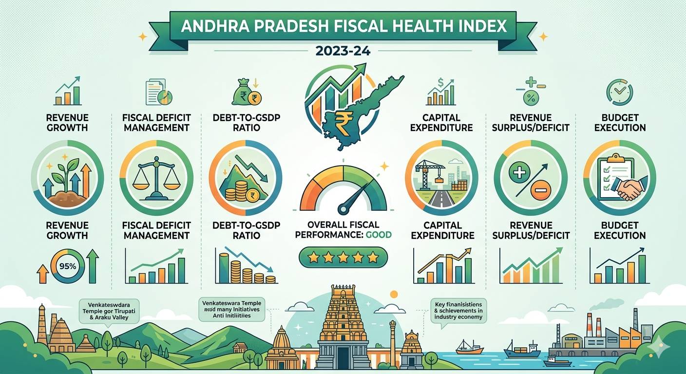 Andhra Pradesh Fiscal Health Index 2023-24
