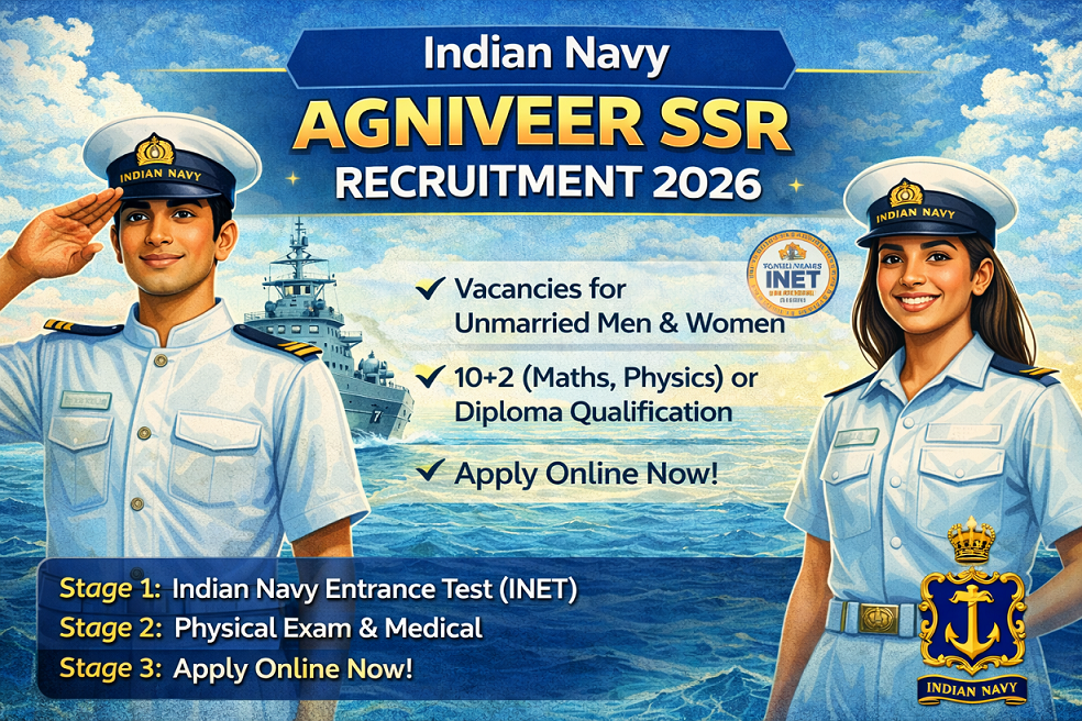 Indian Navy Agniveer SSR 2026 recruitment